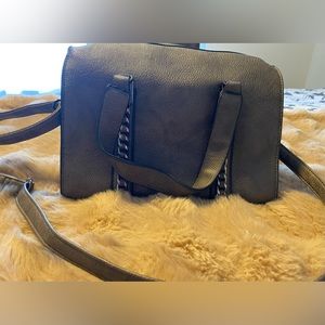 Macor brown leather cross body bag